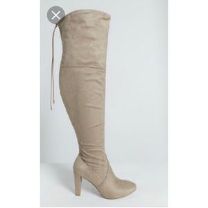 Lane Bryant Women’s Size 10W Tan Tall Boots